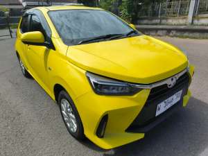 Jual bekas 2024 Toyota Agya G Manual Cat ORI 2025,lokasi di Surabaya Kota