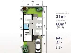 3 KAMAR TIDUR Rumah Amara Village Amarilis Free biaya surat - surat Cicilan 2 jutaan Dekat Stasiun KRLAkses Tol Legok Parung Panjang Bogor Legok lokasi di Bogor Kab., tersedia melalui melalui situs Olx