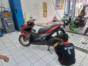 Jual bekas AEROX S ABS 2019 KEYLESS MERAH MULUS,lokasi di Jakarta Pusat