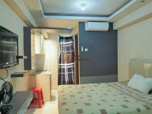Apartemen Green Bay Pluit Greenbay Tipe Studio 21M Full Furnished Siap Huni, Tower Depan View Kolam Renang lokasi di Jakarta Utara, tersedia melalui melalui situs Olx