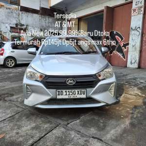 Jual bekas Ayla New X AT 2025 Bln 4 99,99Baru Termurah Dp5jt Tertinggix,lokasi di Makassar Kota