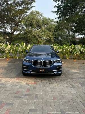 Jual bekas BMW X5 xDrive40i 2022 Biru Tua Tangan 1 Full Service BMW,lokasi di Jakarta Pusat