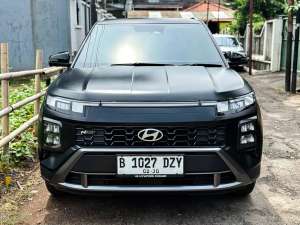 Jual bekas Creta N Line 1.5 IVT AT 2025 Hitam Like New Cash Atau Kredit Terbaik,lokasi di Jakarta Timur