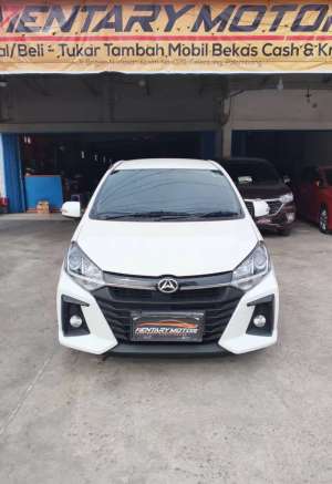 Jual bekas Daihatsu New Ayla X 1.2 Automatic 2023 Putih Pajak Panjang Terawat OK,lokasi di Palembang Kota