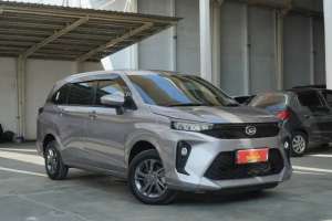 Jual bekas Daihatsu New Xenia R CVT 1.3 tahun 2022 silver Abu abu muda AT matic,lokasi di Bekasi Kota