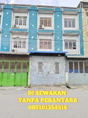 DI SEWAKAN RUKO 2,5 TINGKAT lokasi di Medan Kota, tersedia melalui melalui situs Olx