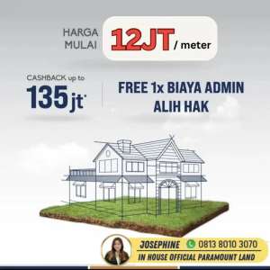 Dijual Kavling Siap Bangun Menaggio Village Gading Serpong lokasi di Tangerang Kota, tersedia melalui melalui situs Olx