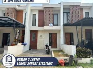 DIJUAL RUMAH 2 LANTAI LOKASI SANGAT STRATEGIS DI ARYA GREEN PAMULANG HR44 lokasi di Tangerang Selatan Kota, tersedia melalui melalui situs Olx