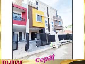 DIJUAL RUMAH BARU 3 Lantai di Citra Garden 1 Cengkareng JakBar - SS lokasi di Jakarta Barat, tersedia melalui melalui situs Olx