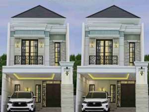 Dijual Rumah Baru Gress 6 x 25 Babatan Pantai Utara 2 Lantai lokasi di Surabaya Kota, tersedia melalui melalui situs Olx