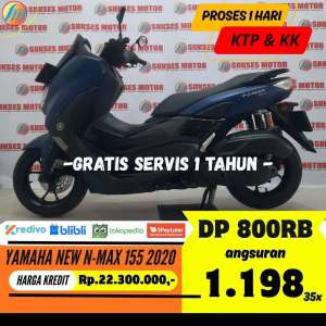 Jual bekas DP PROMO 800RBU YAMAHA NEW NMAX 155 2020 ANGSURAN SANGAT TERJANGKAU,lokasi di Jakarta Selatan