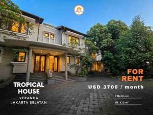 FOR RENT Exclusive Expat Residence in Veranda Cilandak4BR Luxury Balinese Home Near JISFrench School lokasi di Jakarta Selatan, tersedia melalui melalui situs Olx