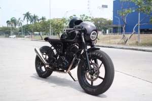 Jual bekas For Sale Yamaha Byson Custom Caferacer,lokasi di Jakarta Utara