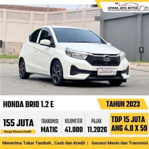 Jual bekas HONDA BRIO 2023,lokasi di Tangerang Kota