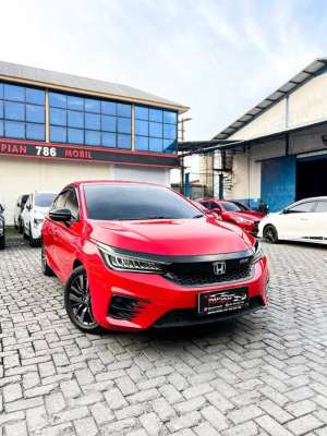 Jual bekas Honda City RS Hatchback AT Merah 2021Jazz Vios Xpander Yaris hrv,lokasi di Medan Kota