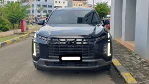 Jual bekas Hyundai palisade signature diesel 2023 hitam,lokasi di Jakarta Utara
