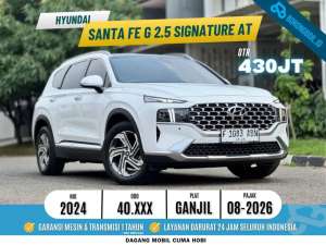 Jual bekas Hyundai santafe 2.5 signature 2024 AT,lokasi di Jakarta Selatan