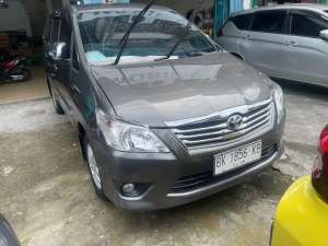 Jual bekas Innova G diesel 2.5 manual 2013,lokasi di Medan Kota