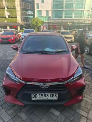 Jual bekas Jual Agya 1.2 G CVT 2024,lokasi di Makassar Kota
