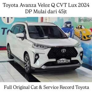 Jual bekas KM 20rb Veloz Q CVT 2024 Lux Full OriToyota Avanza 1.5 Non TSS,lokasi di Surabaya Kota