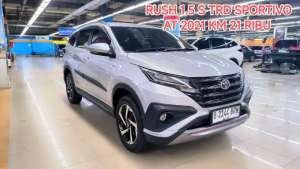 Jual bekas Km 21 ribu TOYOTA RUSH 1.5 S TRD SPORTIVO AT 2021 ISTIMEWA,lokasi di Jakarta Selatan