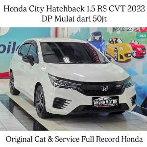 Jual bekas KM 30rb City RS CVT 2022 Hatchback Antik Honda HB Matic AT pk 2023,lokasi di Surabaya Kota