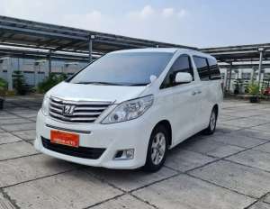 Jual bekas km 60rb Alphard 2.4 AT Welcab 2014,lokasi di Jakarta Utara