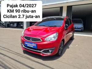Jual bekas KM RENDAH Mitsubishi Mirage Exceed MATIC 2016,lokasi di Tangerang Kota
