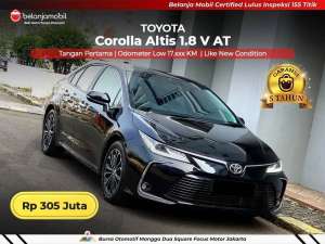 Jual bekas LOW KM 17RBToyota Corolla Altis 1.8 V AT 20232024,lokasi di Jakarta Pusat