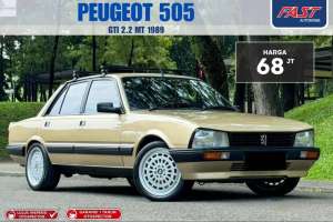 Jual bekas LOW KM PAJAK PANJANG PEUGEOT 505 GTI 1989 MANUAL,lokasi di Jakarta Barat