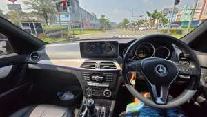 Jual bekas Mercy W204 C180 CGI 2011 pembelian 2012,lokasi di Bekasi Kota