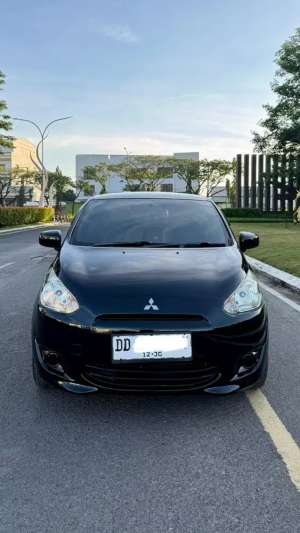 Jual bekas Mirage matic istimewah 2015 akhir,lokasi di Makassar Kota