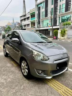Jual bekas Mitsubishi Mirage Exceed AT 2015,lokasi di Jakarta Timur