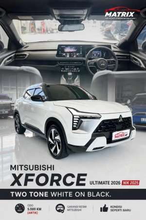 Jual bekas Mitsubishi XFace Ultimate 2026 Nik25 White on black Siap pakai,lokasi di Jakarta Pusat