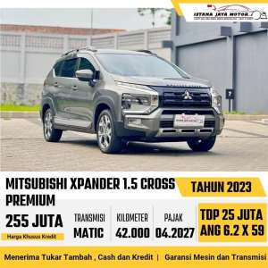 Jual bekas Mitsubishi Xpander Cross AT 2023,lokasi di Jakarta Selatan