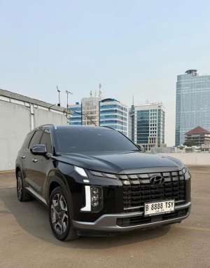 Jual bekas PALISADE SIGNATURE DIESEL MATIC TAHUN 2024 HITAM SUPER ISTIMEWA,lokasi di Bekasi Kab.