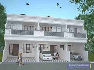 Rumah Baru2 Lantai Lebar 6, Dekat Tanjung Duren, Jakarta Barat lokasi di Jakarta Barat, tersedia melalui melalui situs Olx