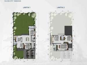 Siap Huni 12x25 Boulevard CitraLand Tallasa City Makassar lokasi di Makassar Kota, tersedia melalui melalui situs Olx