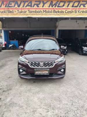 Jual bekas Suzuki All New Ertiga 1.5 GX Hybrid Automatic Tahun 2022 Merah Terawat,lokasi di Palembang Kota