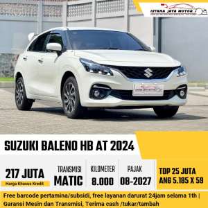 Jual bekas SUZUKI BALENO 2024,lokasi di Jakarta Selatan