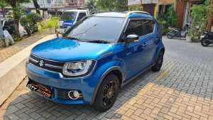 Jual bekas Suzuki Ignis GLX AT 2019 Bensin-AT 2019 BIRU,lokasi di Jakarta Barat