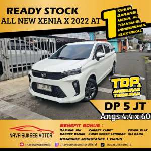 Jual bekas TDP 5 Jt Angs Termurah All New Xenia X 2022 Matic Putih Low Km LikeNew,lokasi di Jakarta Selatan