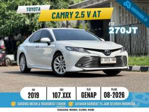 Jual bekas TERMURAHCAMRY 2.5 V AT 2019 PUTIH FAVORIT,lokasi di Tangerang Selatan Kota