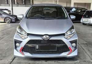 Jual bekas Toyota Agya 1.2 TRD AT Matic 2021 Silver Km 36rban Mulus Siap Pakai Good Condition,lokasi di Jawa Barat