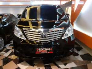 Jual bekas TOYOTA ALPHARD 2.4 2010 BLACKMODEL THN 2011 BINTANG MOTOR,lokasi di Bandung Kota