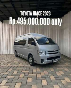 Jual bekas Toyota Hiace 2023 Diesel,lokasi di Denpasar Kota