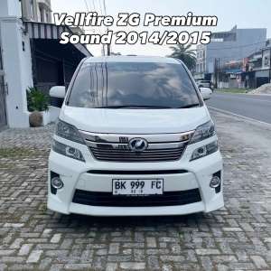 Jual bekas Toyota Vellfire 2014 Bensin,lokasi di Medan Kota