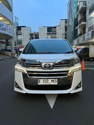 Jual bekas Toyota Vellfire 2018 Bensin,lokasi di Jakarta Barat