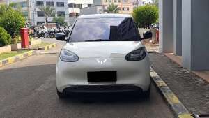 Jual bekas Wuling Binguo EV Pro Premium Range AT Coklat Muda 2024 Like New Record,lokasi di Jakarta Selatan