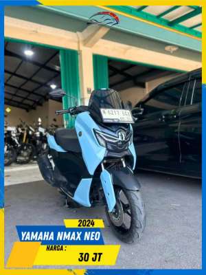 Jual bekas YAMAHA NMAX NEO 2024 SIAP PANTAU BOSSKU HIKMAH MOTOR KEPUH MALANG,lokasi di Malang Kota